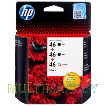 Набор картриджей HP 46 (F6T40AE)